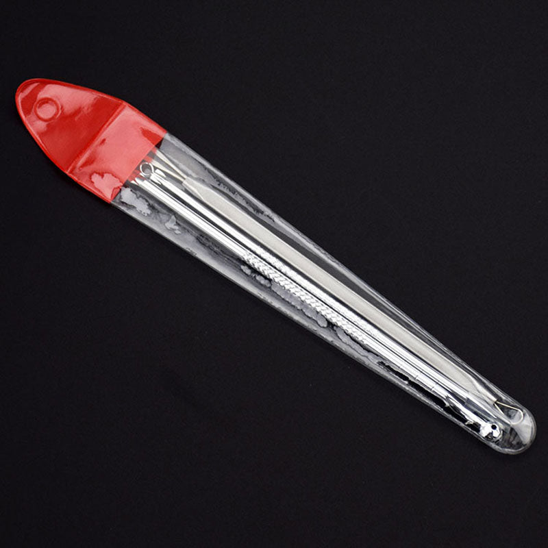 Silver Acne Tool Blemish Extractor