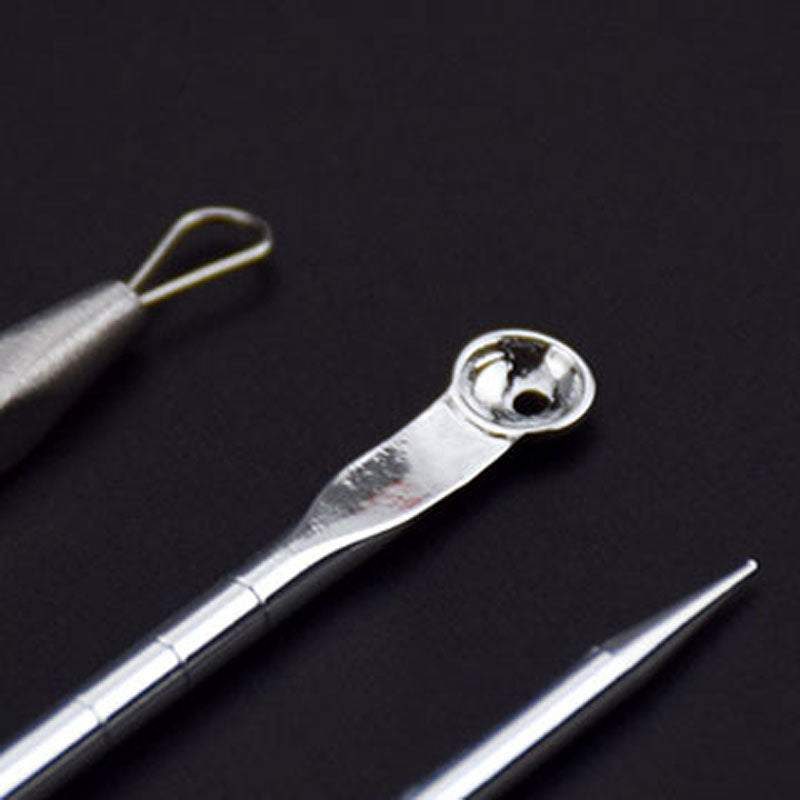 Silver Acne Tool Blemish Extractor