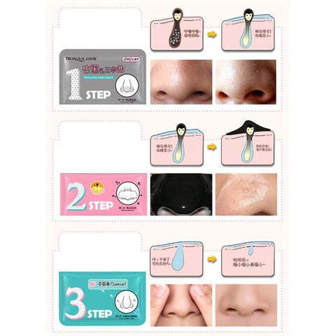 3 Steps Nose Strips