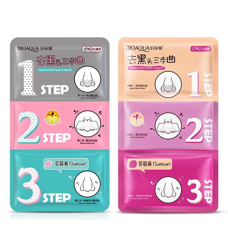 3 Steps Nose Strips